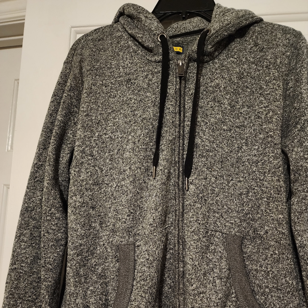 Youth sweater with hoodie